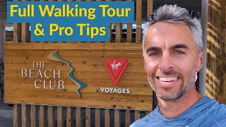 Walking Tour & My Best Advice for the Beach Club at Bimini, Bahamas | Virgin Voyages