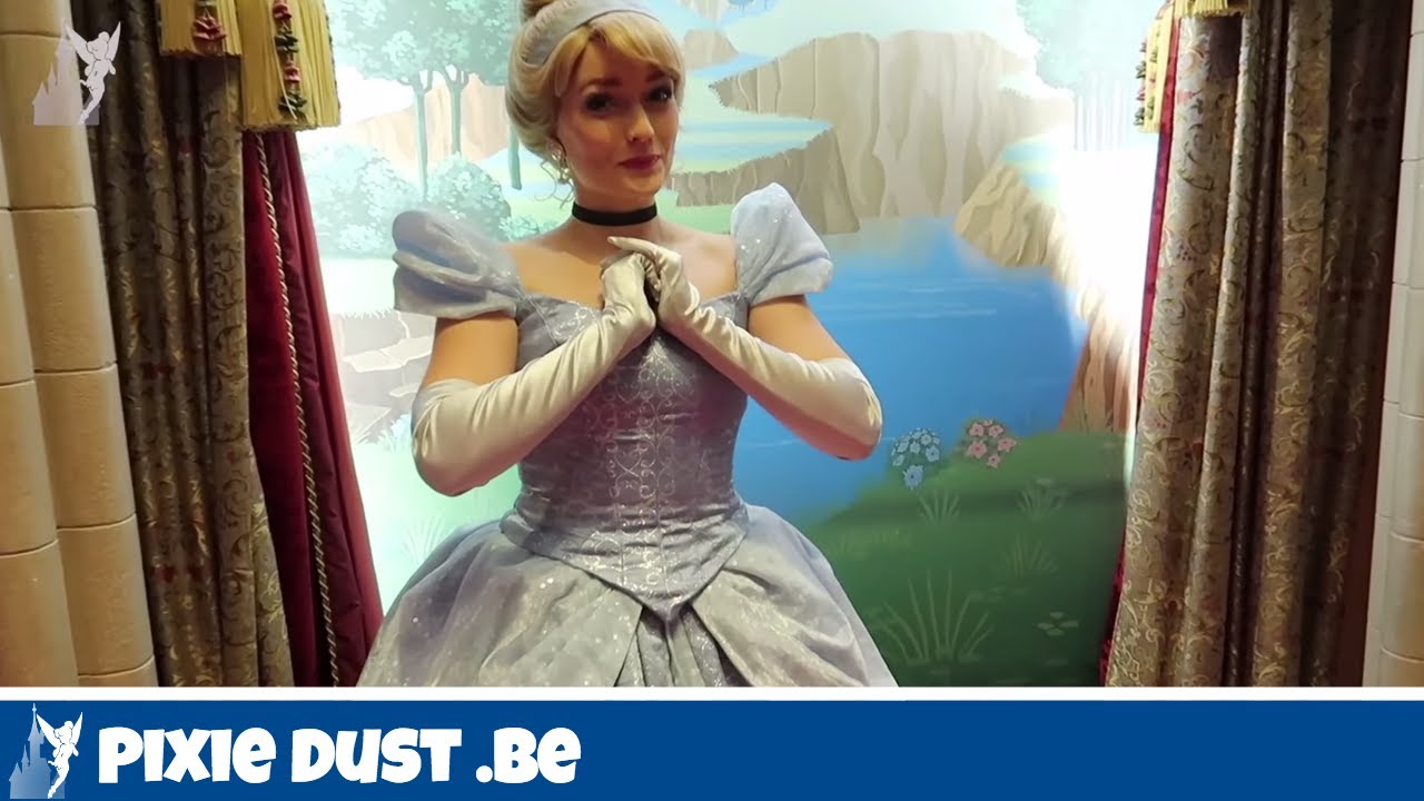 🌟A visit to the Princess Pavilion with Cinderella at Disneyland Paris 2018