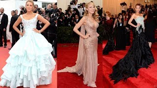 Over The Years | Blake Lively Red Carpet Dresses