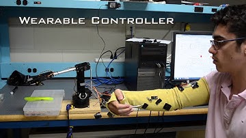 Wearable Interface for Controlling Robotic Arm