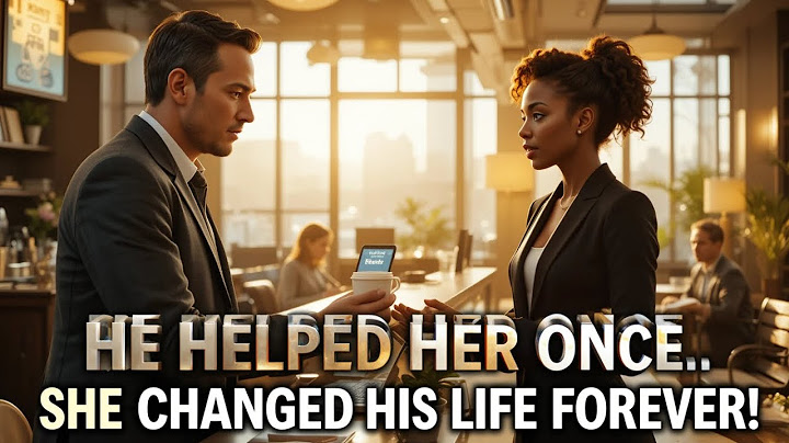 “Man Paid for Black Woman's Coffee After Her Card Was Declined -Years Later, She Saved Him…