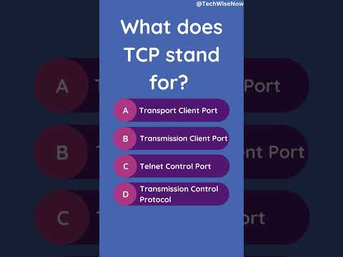 🌐 TCP: What it Stands For ||| #tcp #shorts #quiz #gk #tech