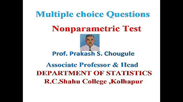 MCQS ON PARAMETRIC TEST V