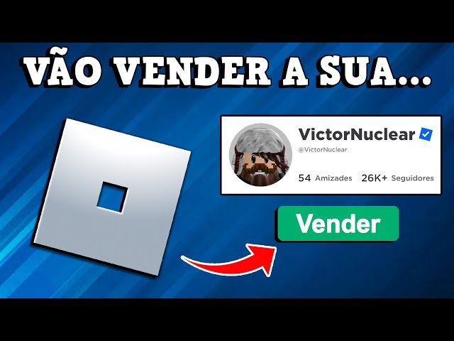 ROBLOX - ESTÃO VENDENDO A CONTA DE OUTRAS PESSOAS 