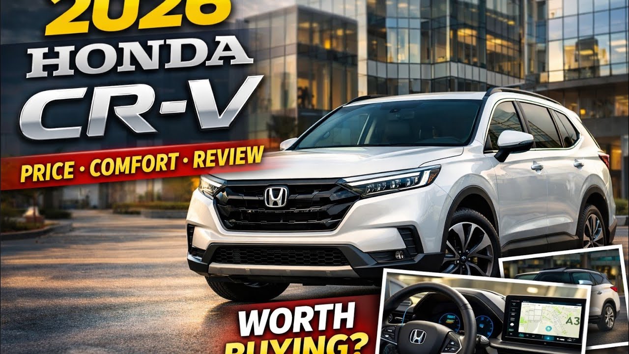 2026 Honda CR-V Full Review | Price, Comfort & Real World Use