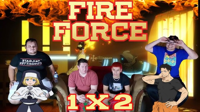 SHINRA KUSAKABE) FIRE FORCE - EPISODE 1 - REACT 