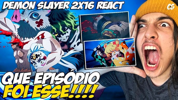 COMO ASSIM??? GENYA VAI MORRER? - React Demon Slayer EP 6