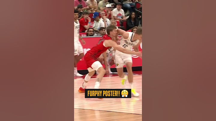 FURPH THAT IS FILTHY!!! 🤯😮‍💨 Johnny Furphy cocks it back and POSTERISES Noa Essengue!! 🔥 | #nba