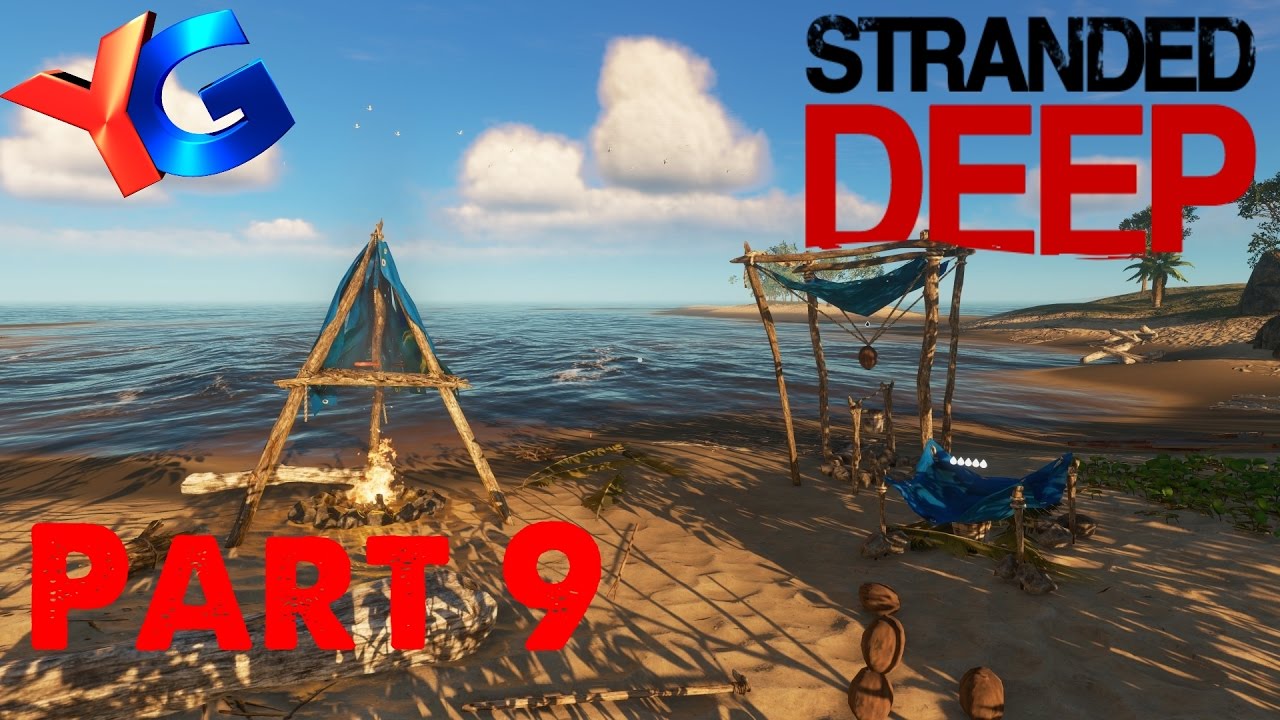 Stranded Deep - Part 9 - Tropical Mansion and Exploring - YouTube
