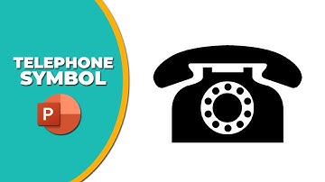 How to add telephone symbol in PowerPoint
