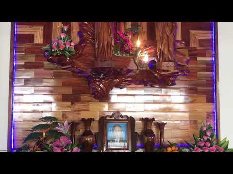 Video Bàn thờ Chúa bằng gỗ - youtube