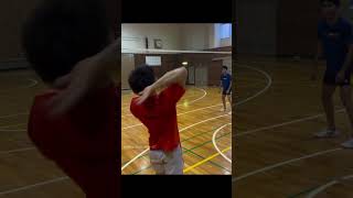 bro shot practice ☠️🗿.[subscribe]#volleyball  #viralvideo #sports #algorithms #algorithm
