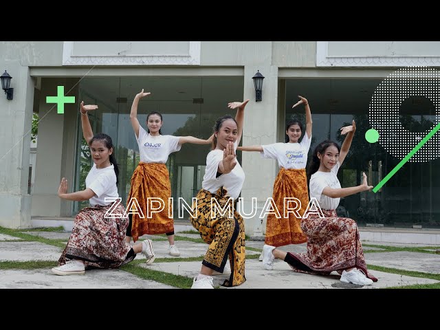 Zapin Muara Cover By mendalo dance project #zapin #melayu #tari class=