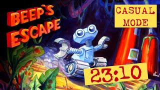 Beep's Escape (PC) - Casual Mode speedrun in 23:10 (WR)