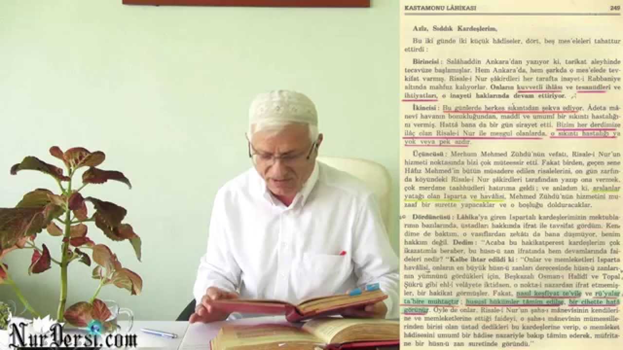 15.08.2014 - Risale-i Nur Hizmetinde Sebat ve Sadakat - (Murat Dursun)