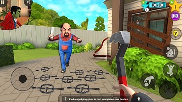 Scary Stranger 3D - troll funny everyday , gameplay walkthrough  part 419 ( android, ios)