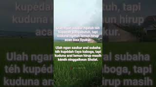 Story Wa Sholawat (bahasa sunda).. \