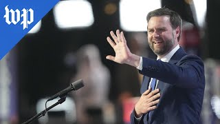 Vance accepts GOP nomination for vice president