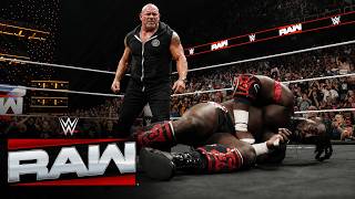 WWE Goldberg Returns & Spears Oba Femi, Monday Night Raw Highlights Latest