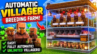 Automatic breeding farm in minecraft 1.26 (bedrock(pocket)/java edition