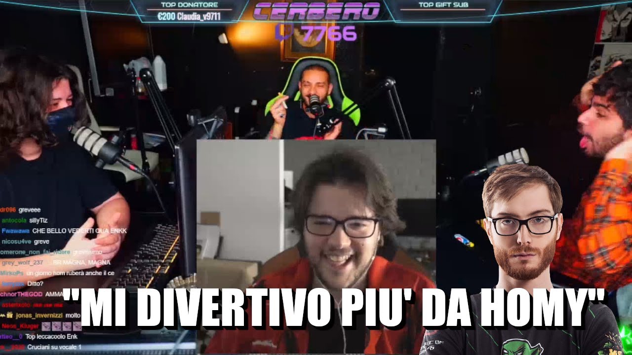 Enkk racconta al Cerbero il rapporto con Homyatol e Paolo Cannone