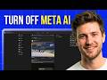 How to Turn Off Meta AI on Instagram or Facebook