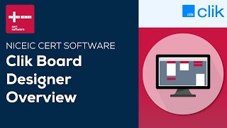 Clik Board Designer Overview | NICEIC Cert Software screenshot 4