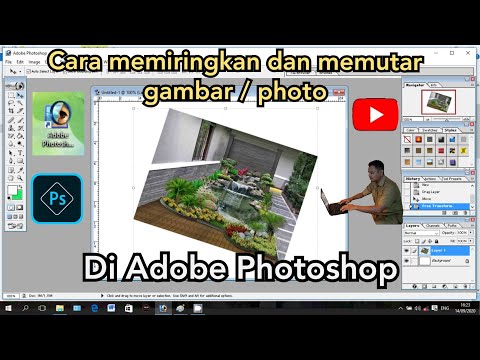 Cara memiringkan atau