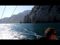 François gabart longe les cailloux sur Macif - Europe Warm'Up 2012 | Ocean Masters
