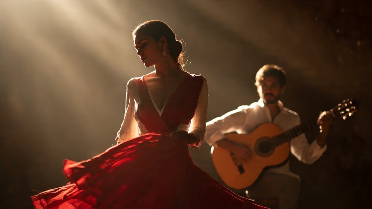 Gentle Spanish Guitar Flow – Emotional Flamenco Instrumental Music for Heart and Soul
