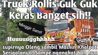 Viral oleng truck Rebecca Rollis || guk² nya keras amat sih 🙄