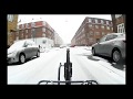 Copenhagen Cycling: To The Office In The Snow