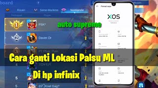 HOW TO CHANGE THE FAKE GPS LOCATION IN MLBB ON AN INFINIX PHONE screenshot 5