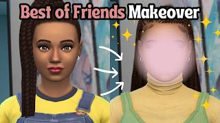 Giving The Best of Friends Household the Makeover They Deserve 💛 | The Sims 4 EA Townie Makeovers