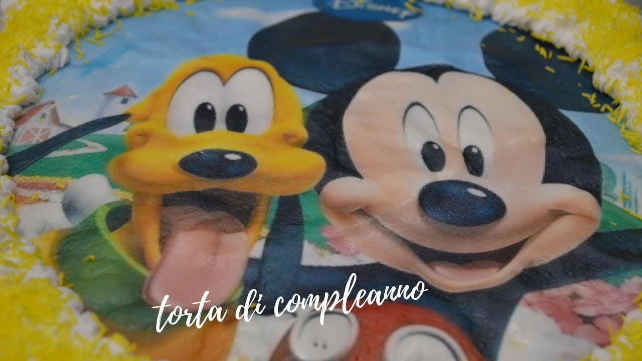 Torta Di Compleanno Per Bambini Ricetta Facile E Golosa Youtube