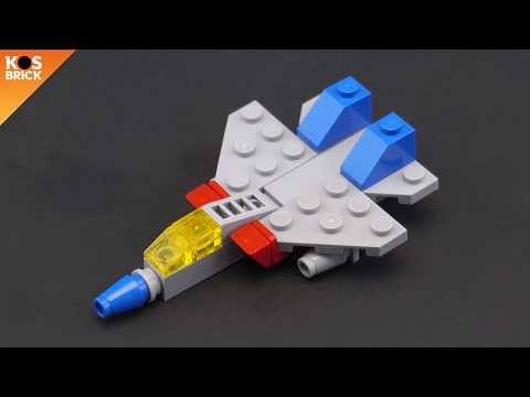 レゴ スタースクリーム ディセプティコン トランスフォーマー G1 エアクラフトモード ミニビークル - F-15 イーグル (チュートリアル)