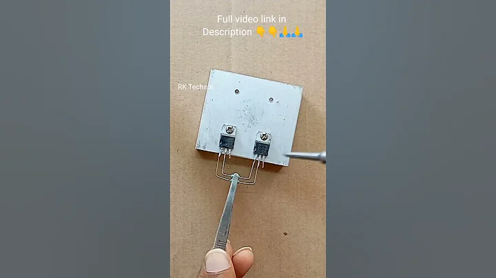 Mini Inverter 12V DC to 220V AC using C13005 transistor