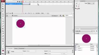 Motion Tweening Object motion position