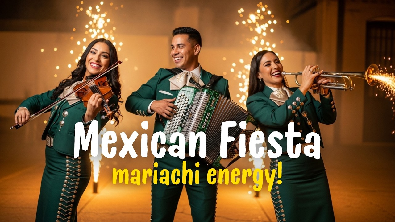 Mexico Mariachi Ranchera | Guitar, Trumpet & Accordion Evening Energy ...