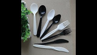 #plastic Spoon Manufacturing/Plastic Spoon Mould/AUTOMATIC CUTLERY BULK PACKING SYSTEM