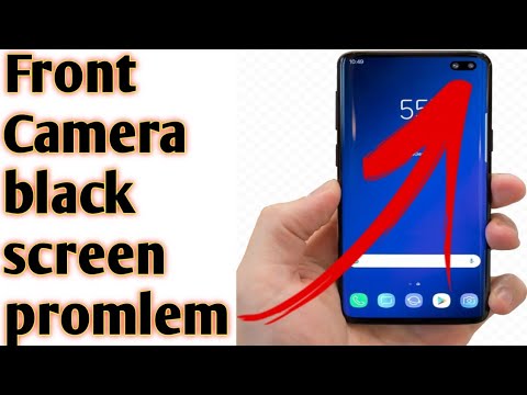How to fix front camera black screen problem 2021 - YouTube