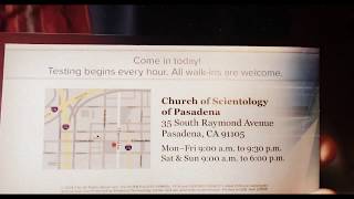 Church of Scientology attempts to recruit new members with free personality tests ! 😵