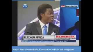 Flexkom COO Bayo Surakat Live on KTN Television Kenya
