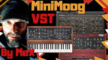 MiniMoog VST Comparison (LIVE) by MeX