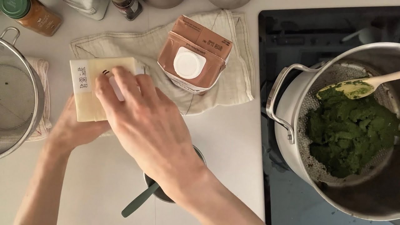 담백한 시금치 커리가 먹고 싶었다