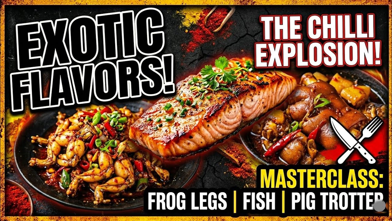 Dark Culinary Masterclass: Exotic Dishes and Gourmet Techniques