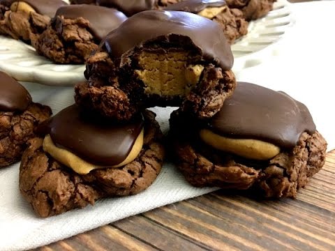 Buckeye Brownie Cookies