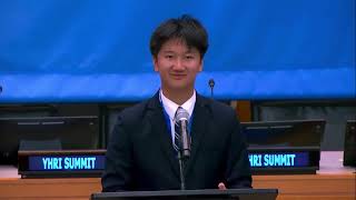 Speaking at the United Nations | Canadian Youth Delegate – International Human Rights Summit 2026