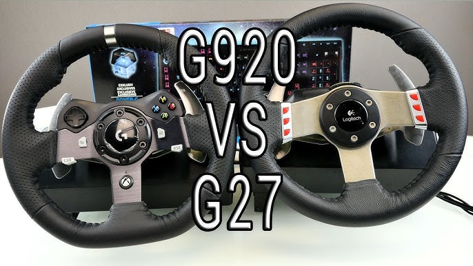 Logitech G29 Driving Force Racing Wheel vs Logitech G27 Force Feedback  Wheel - Full Comparison - YouTube
