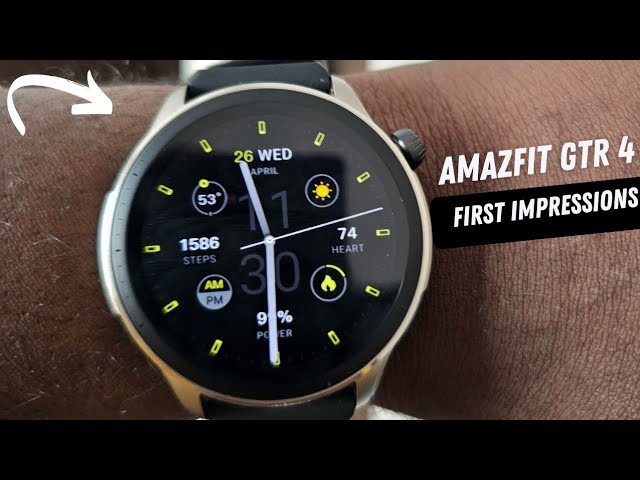 Amazfit GTR 4 smartwatch review - BikeRadar